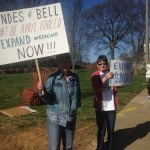 Medicaid expansion rally cville April fools 2015
